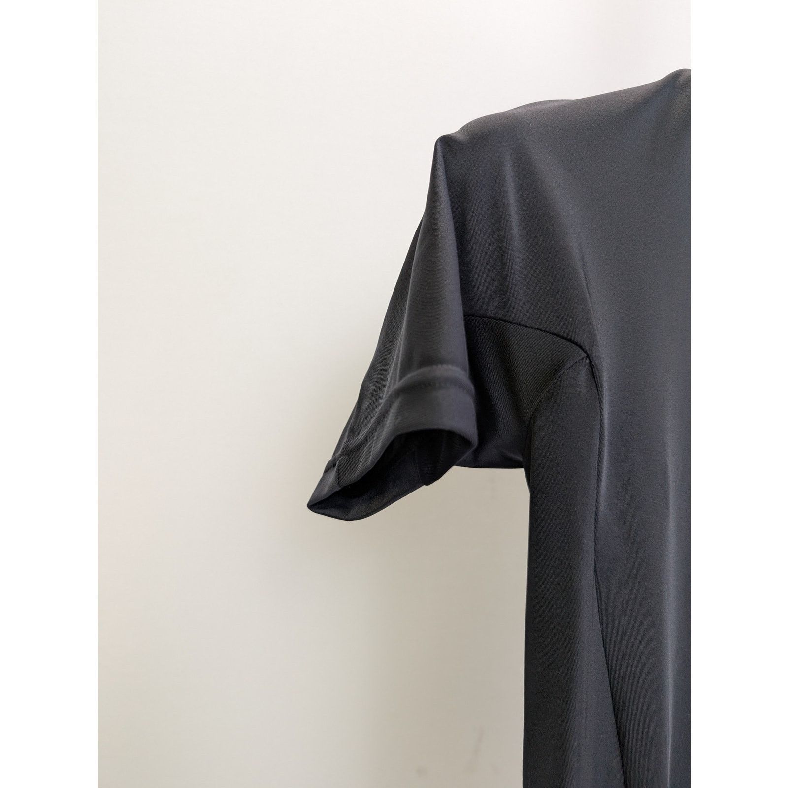 Balenciaga o1rshd1 Top Short Sleeve Fitted Top T-Shirt in Black Size US L / EU 52-54 / 3 - 6 Thumbnail
