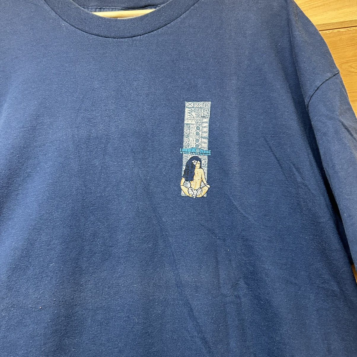 Vintage Vintage 90s Surfer Longboard Legends Hawaii Faded T Shirt Size US XXL / EU 58 / 5 - 7 Thumbnail