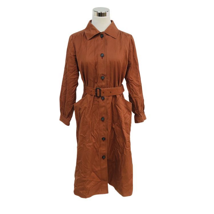 Saint Laurent Paris Saint Laurent Belted Cotton Trench Coat Size M Size US M / EU 48-50 / 2 - 1 Thumbnail