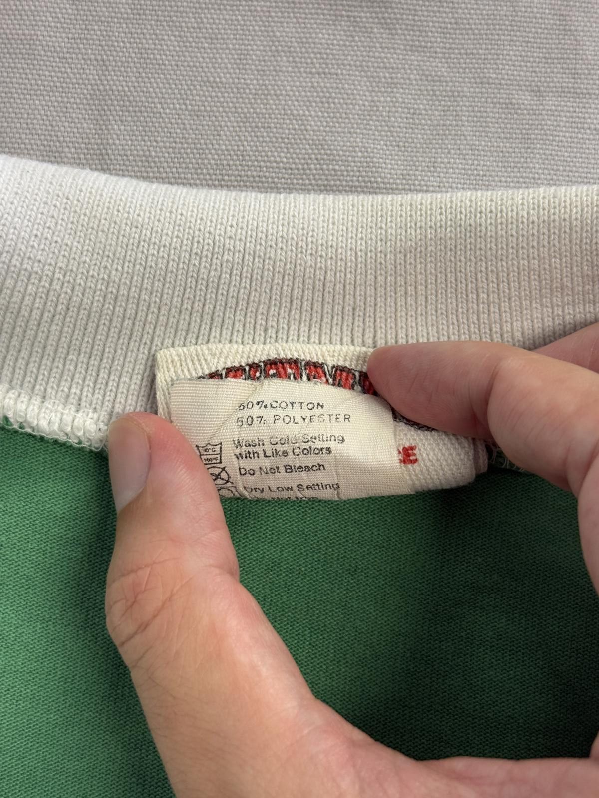 Nutmeg Vintage Boston Celtics Horizontal Stripe LS Polo XL Size US XL / EU 56 / 4 - 3 Thumbnail