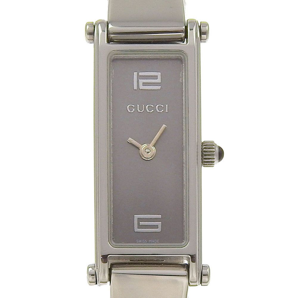 Gucci Gucci Gucci 1500L Stainless Steel Metal Quartz 1500L DUTY FREE for USA Size ONE SIZE - 1 Thumbnail