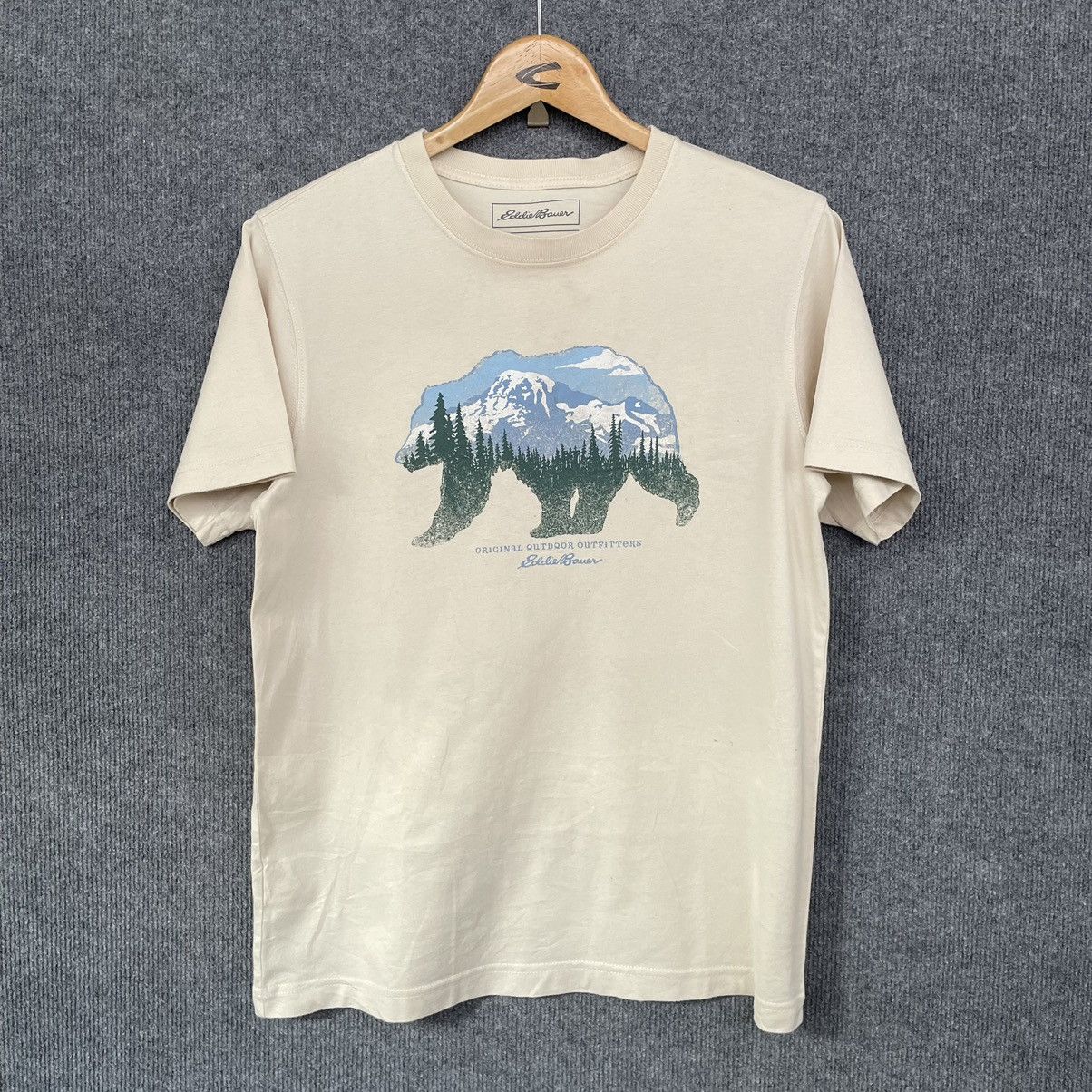 Eddie Bauer Eddie Bauer Outdoors Outfitters Bear T Shirt Size US S / EU 44-46 / 1 - 1 Thumbnail