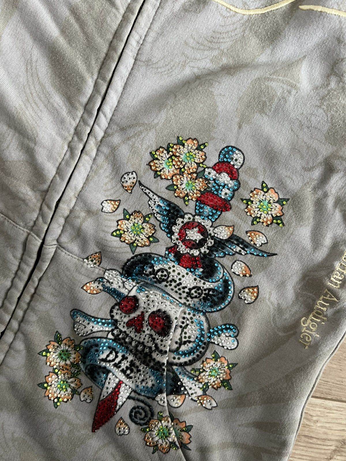 Ed Hardy Ed hardy zip hoodie y2k ed hardy crazy print Size S / US 4 / IT 40 - 7 Thumbnail