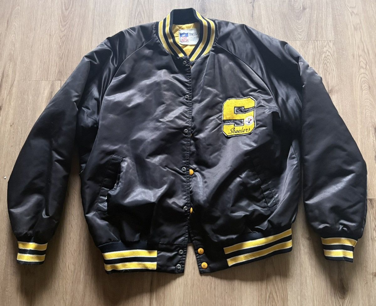 NFL Vintage Steelers Jacket Size US M / EU 48-50 / 2 - 1 Thumbnail
