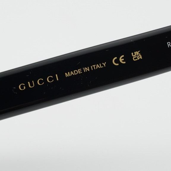 Gucci Gucci GG1714S 009 Sunglasses Black / Red Square Frame Size ONE SIZE - 5 Thumbnail