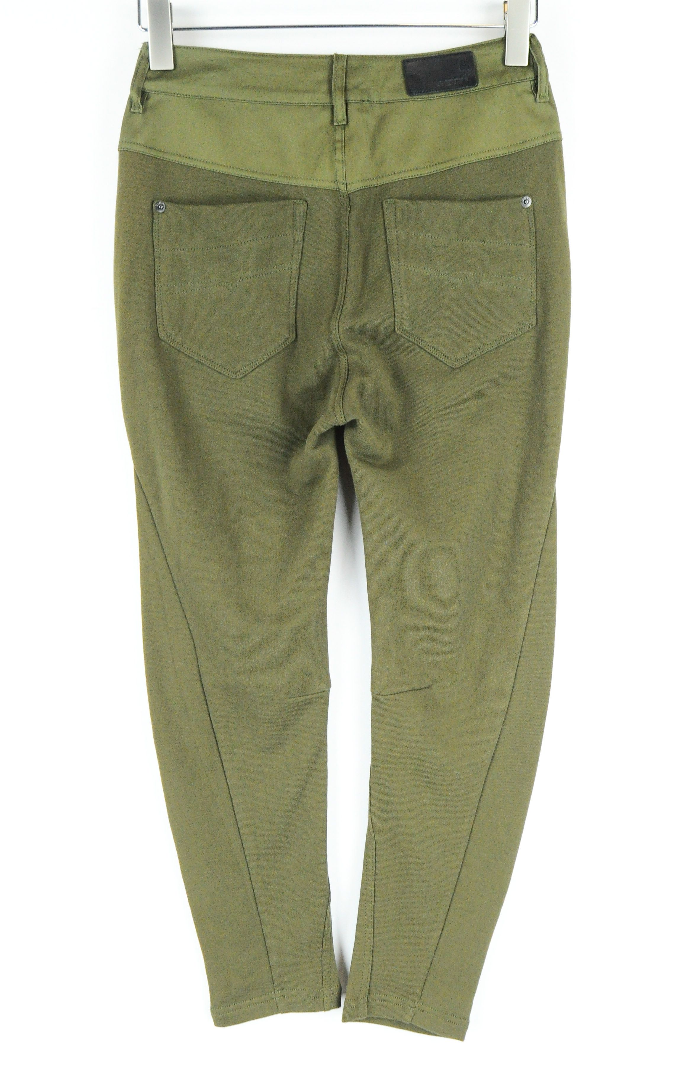 Diesel FAYZA-AA 0EALI 24 Olive Green Boyfriend Jogger 54985 Size 24" / US 00 / IT 34 - 2 Thumbnail