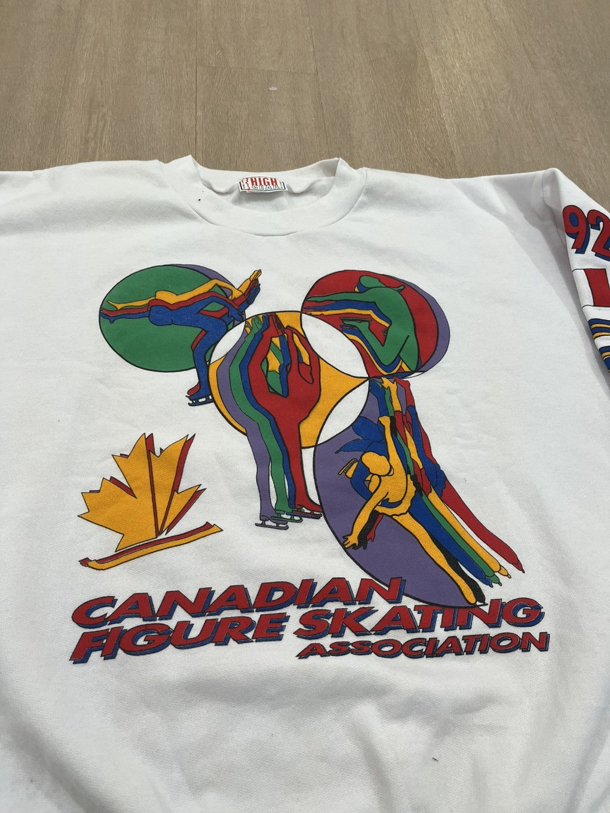 Other Vintage Figure Skating Crewneck Size US XL / EU 56 / 4 - 2 Thumbnail