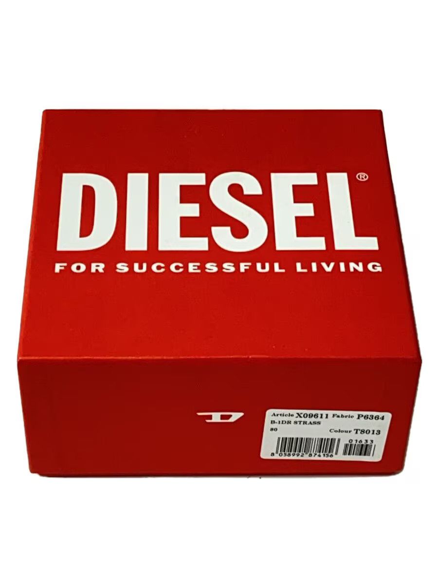 Diesel Diesel Plain Cowhide Belt Black Size ONE SIZE - 6 Thumbnail