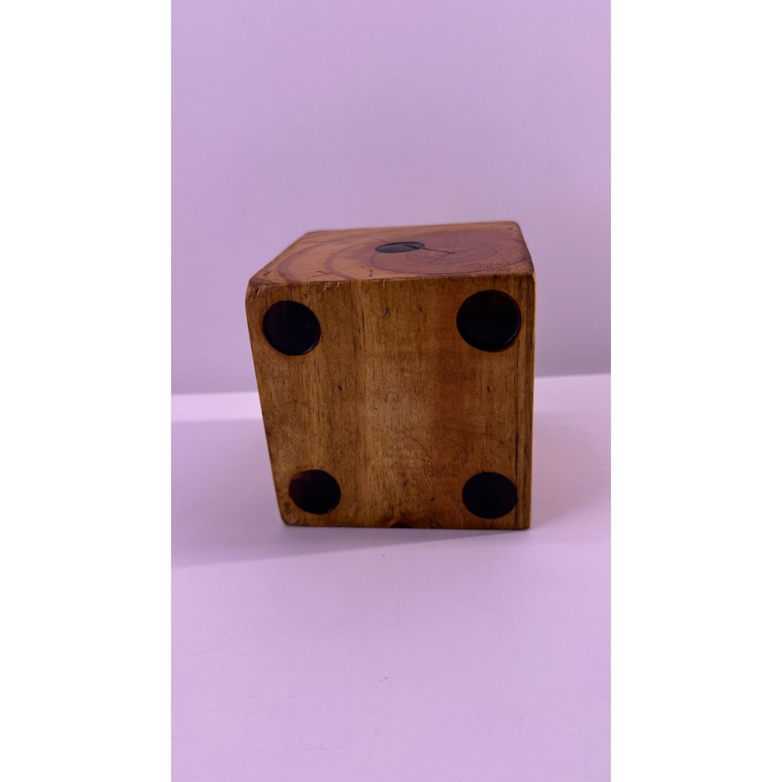 & Other Stories Hand Made Wooden Big Dice 3.5” All Sides Size ONE SIZE - 5 Thumbnail
