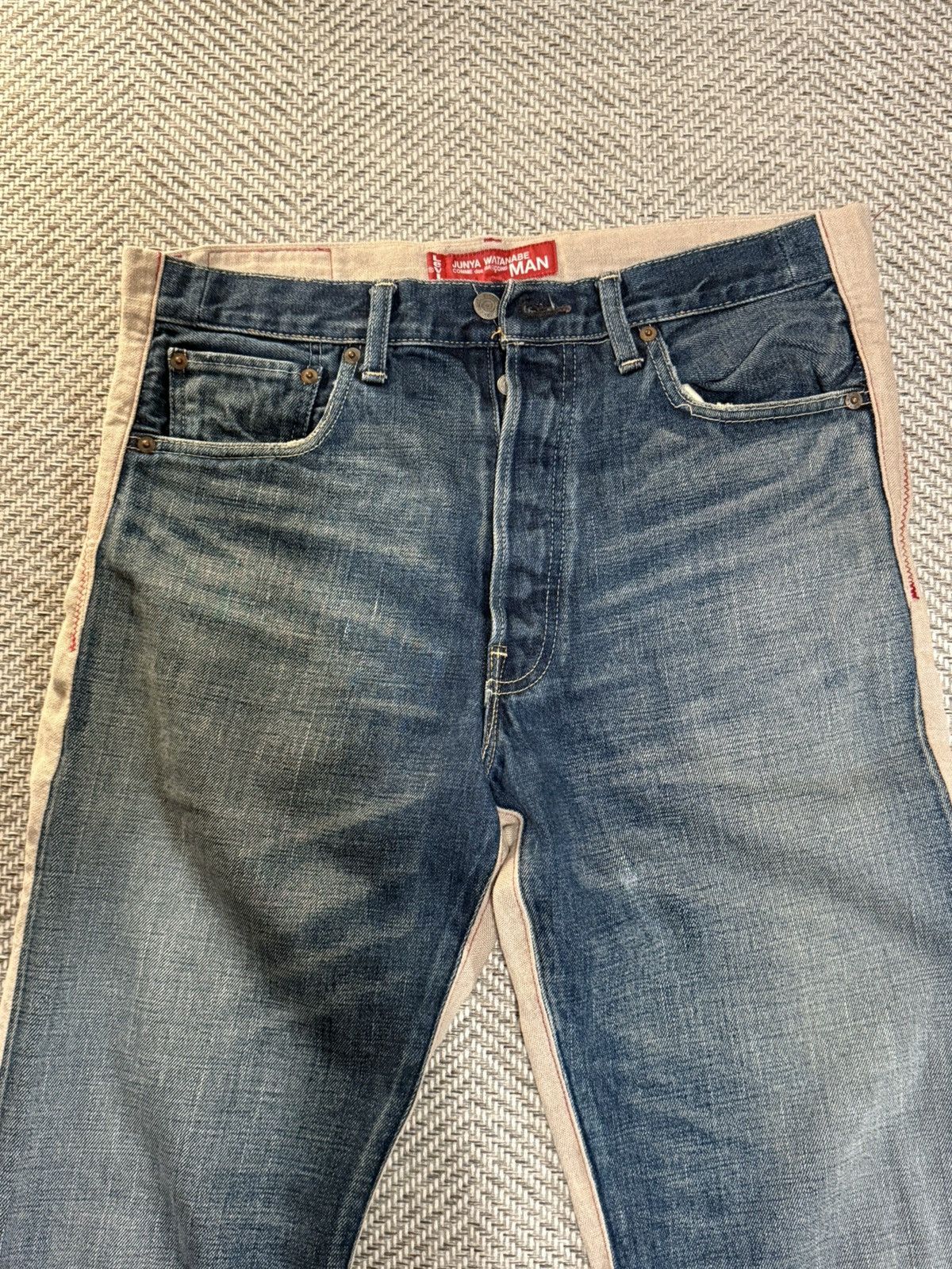 Junya Watanabe Levi’s × Junya Watanabe MAN Denim Pants Size US 32 / EU 48 - 2 Thumbnail