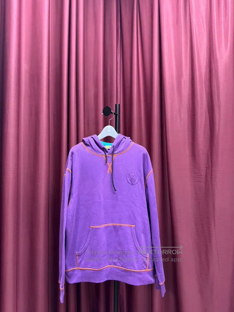 Loewe Loewe Purple Fleece Hooded Sweatshirt Size L / US 10 / IT 46 - 1 Thumbnail