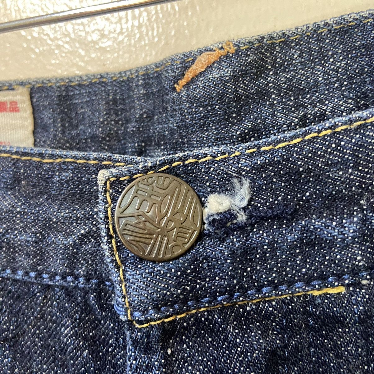 Evisu Evisu - Yamane Seagull Japan Selvedge Denim Jeans Size US 32 / EU 48 - 6 Thumbnail