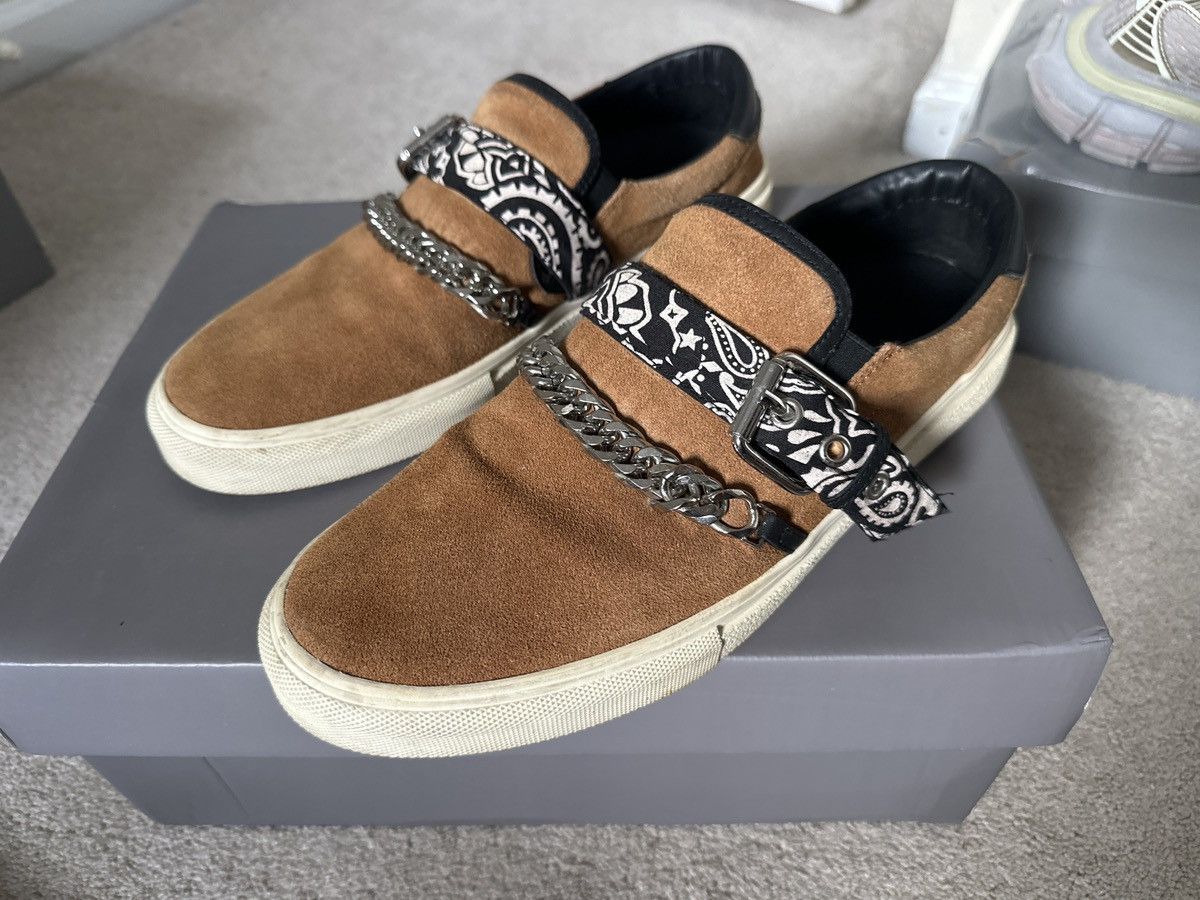 Amiri Amiri Bandana chain Slip-On shoes Size US 11.5 / EU 44-45 - 1 Thumbnail