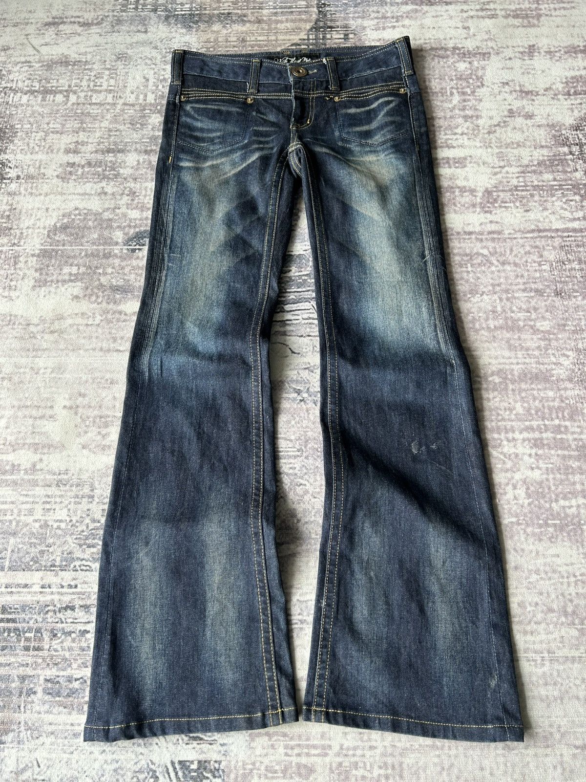 Rush Hour Flared Mudwash Jeans