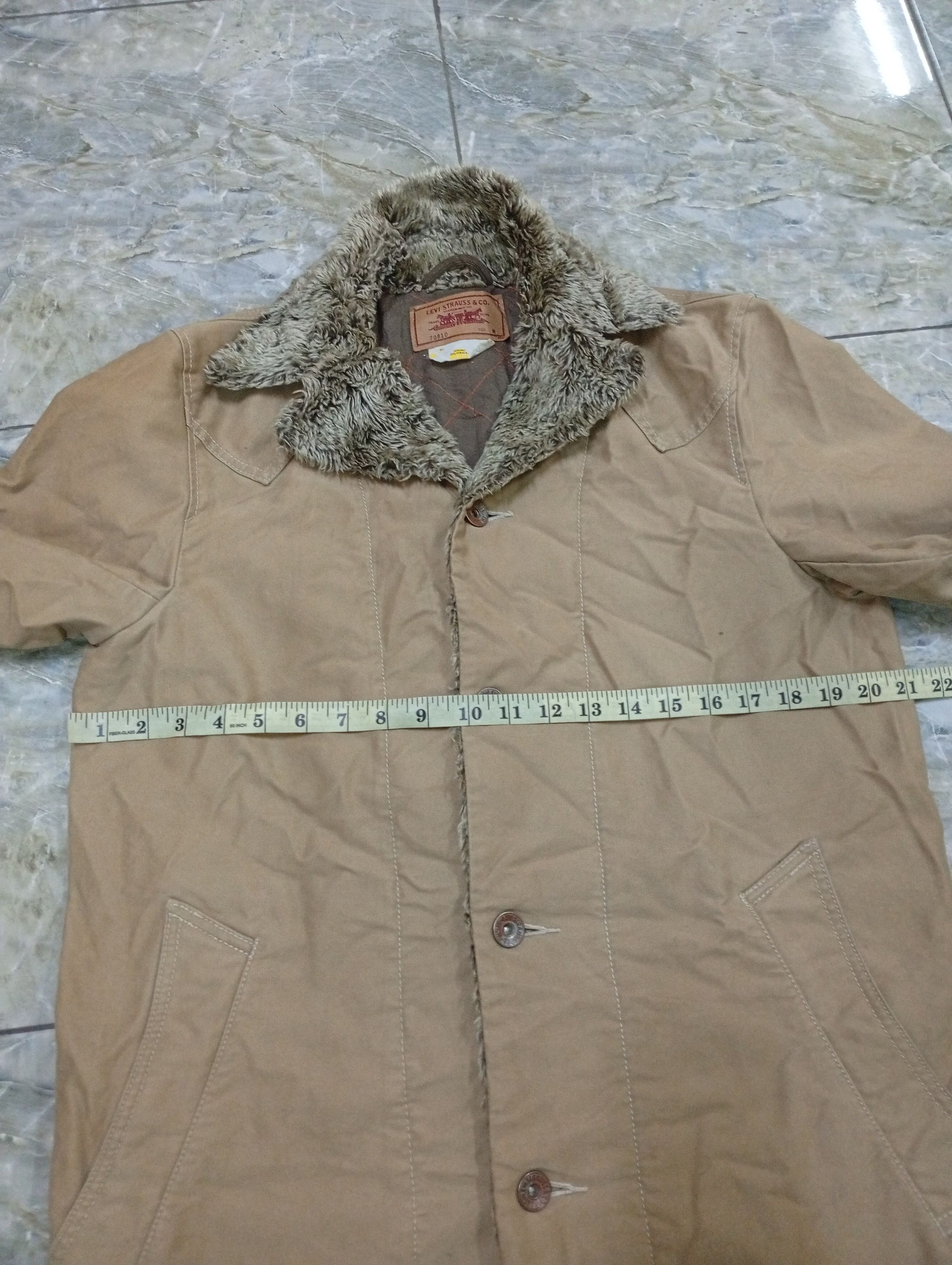 Levi's VINTAGE LEVIS FUR COLLAR X WORK JACKET Size US M / EU 48-50 / 2 - 2 Thumbnail