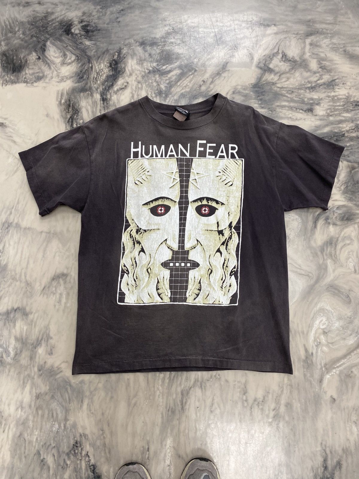 Saint Michael “Human Fear” T-shirt | Grailed