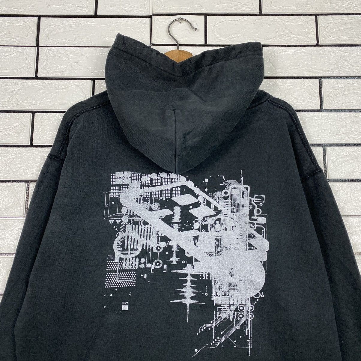 Japanese Brand Punk Design Hoodie Pull Over Unbranded Hysteric Glamour Size US M / EU 48-50 / 2 - 10 Thumbnail