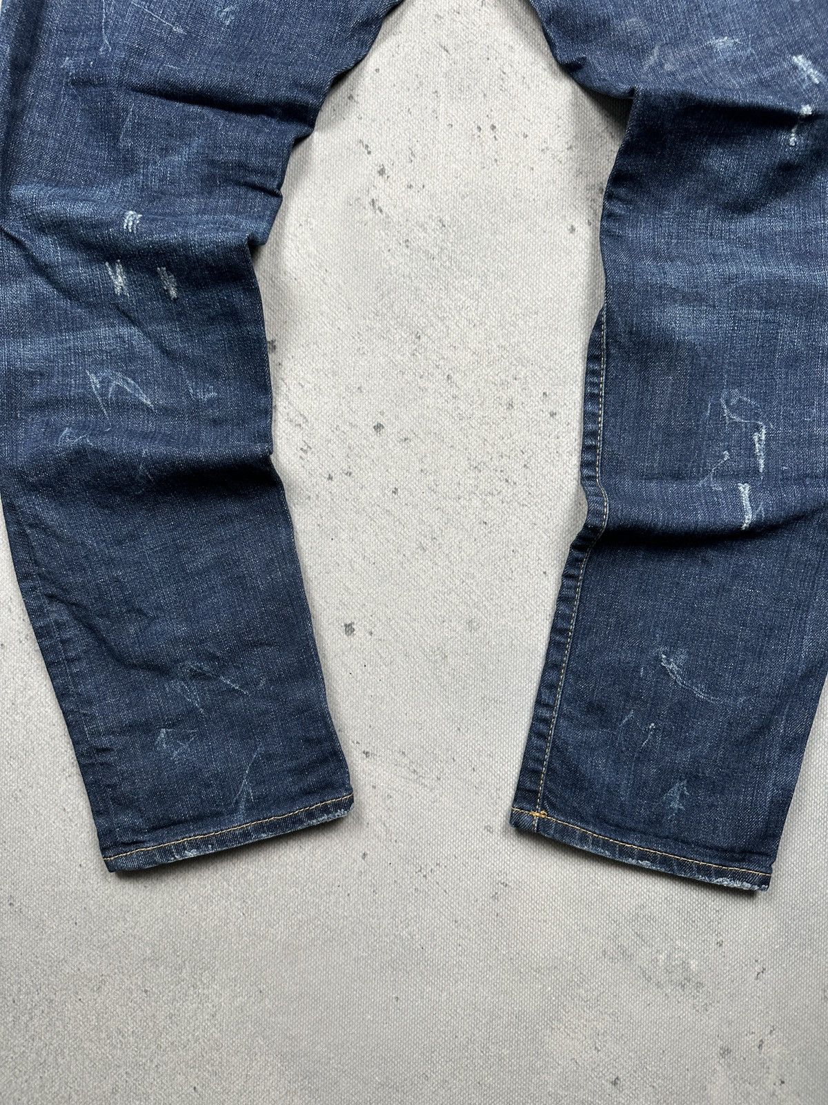 Dsquared2 Dsquared2 Distressed Patchwork Denim Jeans Military Pocket Size US 33 - 4 Thumbnail