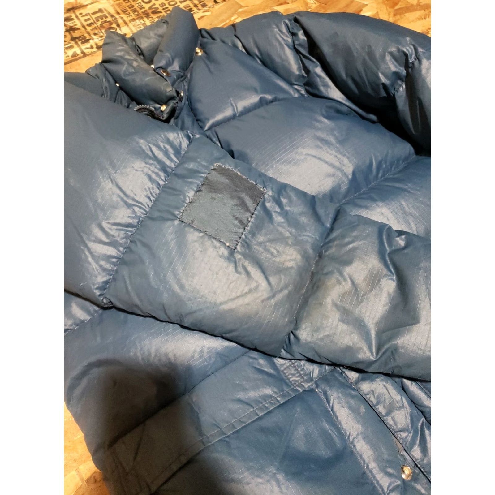 Vintage Vintage Squier Canadian Trail Goose Down Puffer Jacket Blue 70s Mens Large Coat Size US L / EU 52-54 / 3 - 6 Thumbnail