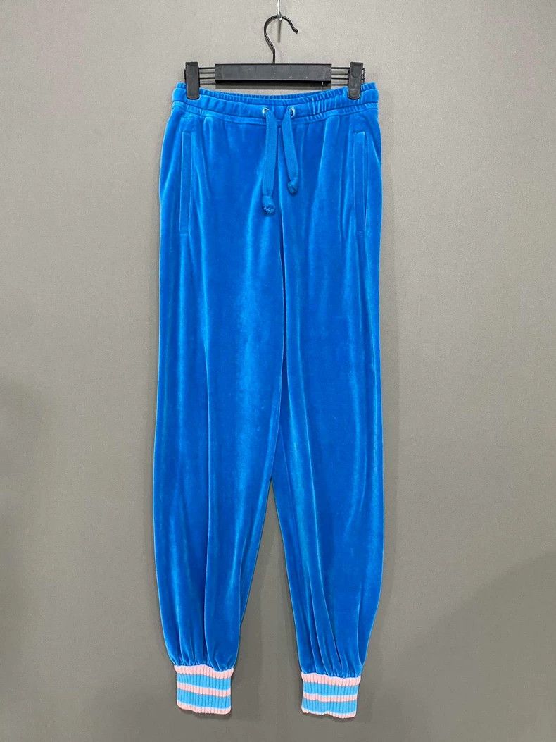 Gucci Gucci Size XS Blue velvet leggings 2506-Nextarrow Size US 27 - 1 Thumbnail