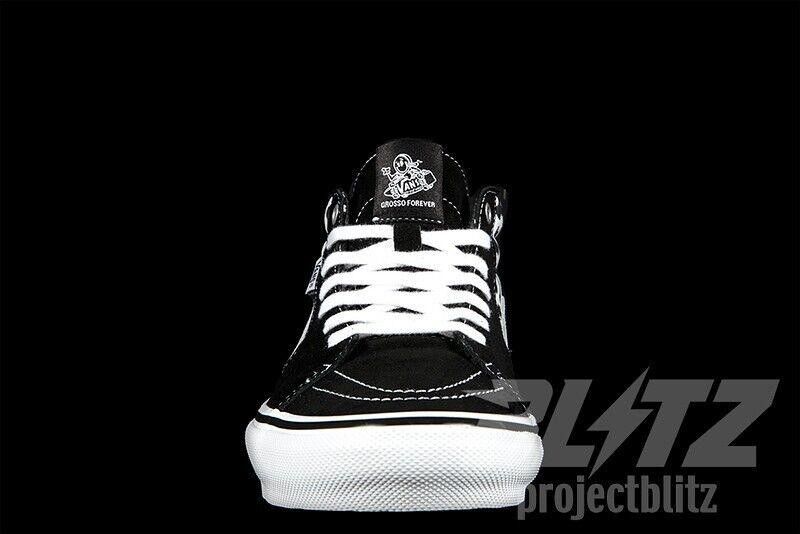 Vans SS21 Vans Supreme Skate Grosso Mid Monogram S Logo Black 9 Size US 9 / EU 42 - 4 Thumbnail