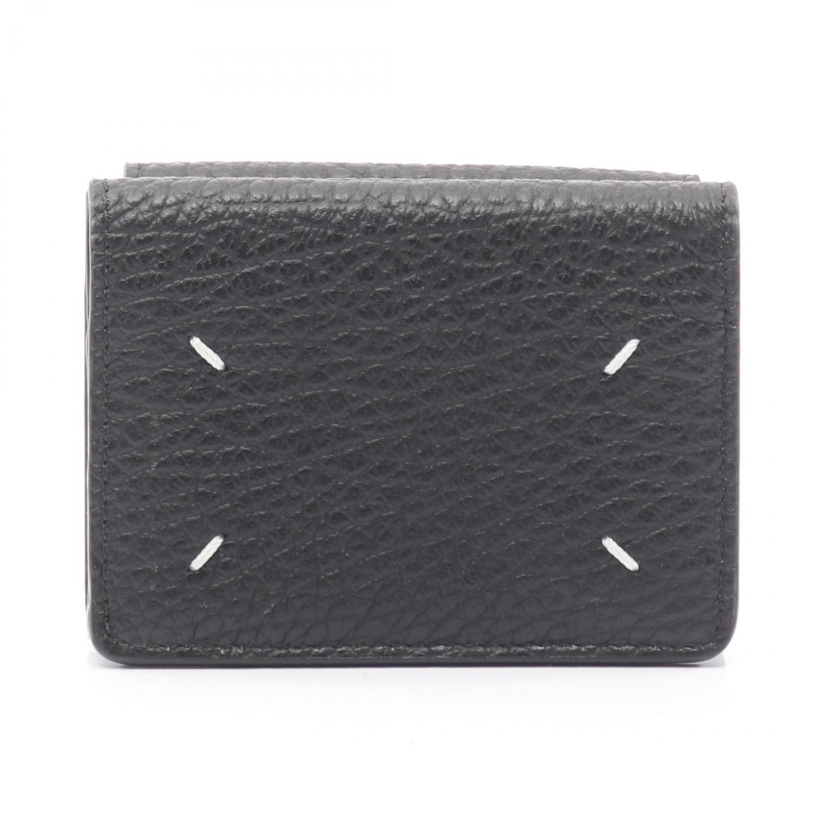 Maison Margiela Maison Margiela Maison Margiela Leather Trifold Wallet Leather Short Wallet S36UI0416P4455T8013 DUTY FREE for USA Size ONE SIZE - 1 Thumbnail