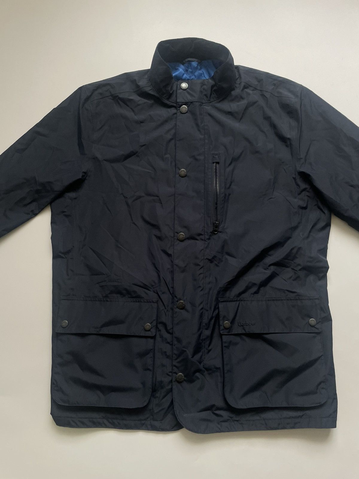 Barbour Barbour Style Navy Jacket Workwear Classic Coat, size: XXL Size US XXL / EU 58 / 5 - 1 Thumbnail
