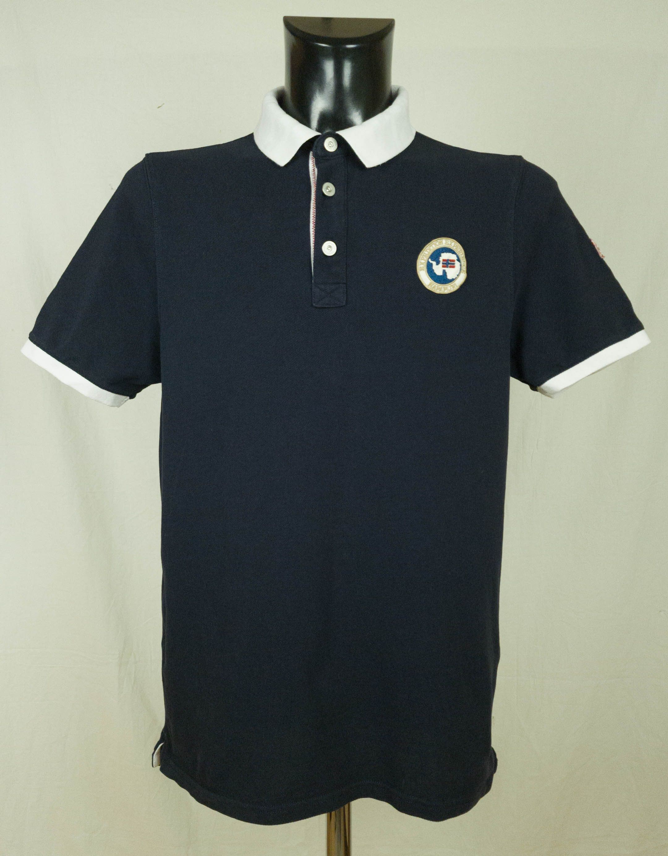 Napapijri Napapijri mens top polo cotton size M-L ( LABEL L) Size US L / EU 52-54 / 3 - 1 Thumbnail
