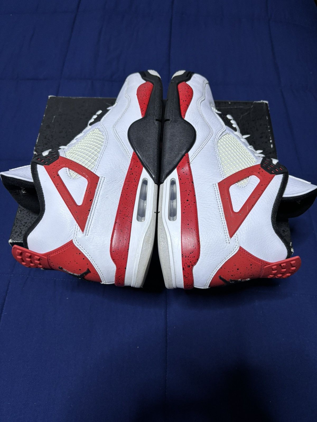 Jordan Brand Jordan 4 Retro Red Cement 2023 Size 13 Size US 13 / EU 46 - 2 Thumbnail