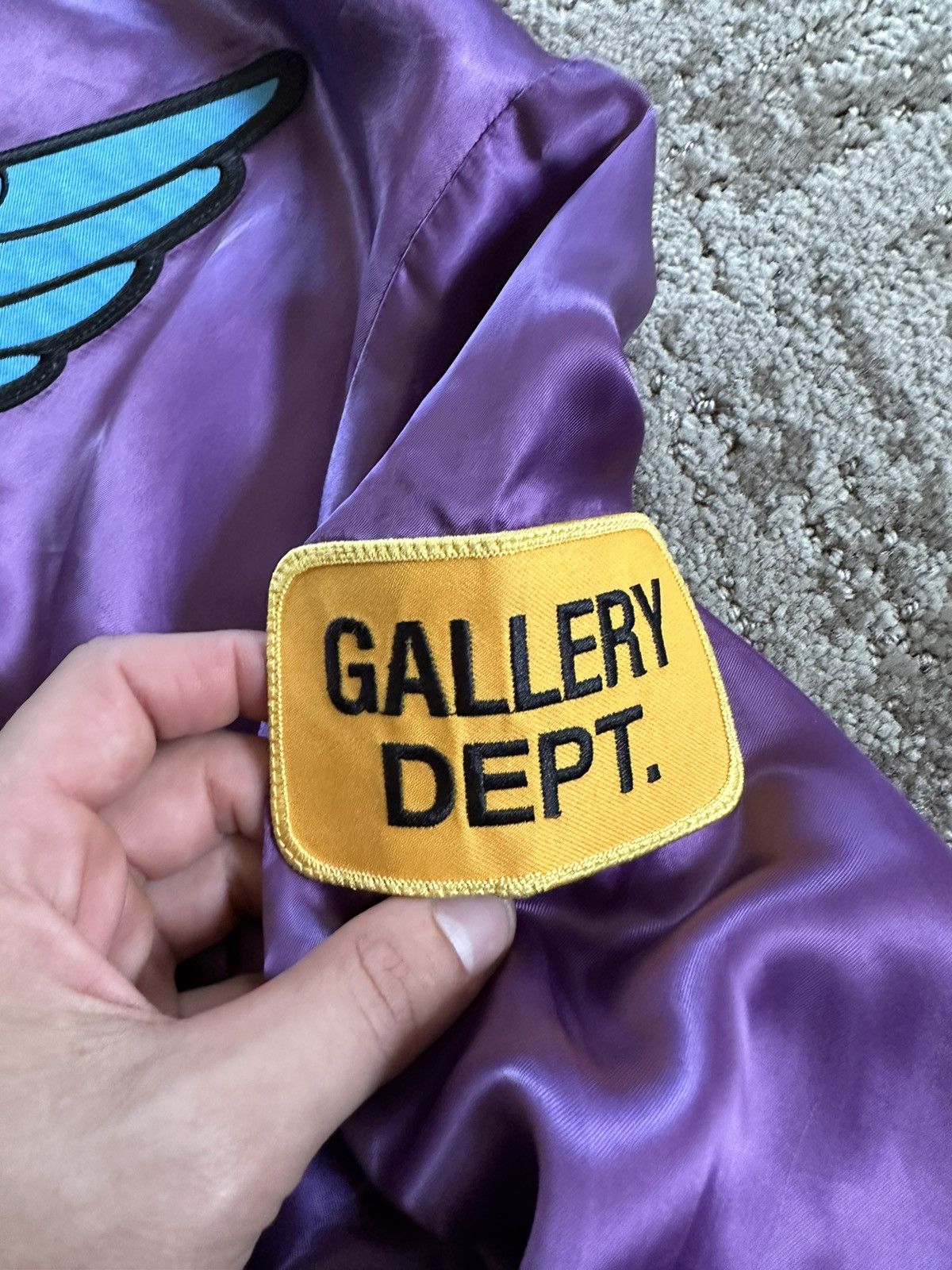 Gallery Dept. Gallery dept. MVP embroidered satin bomber jacket Size US L / EU 52-54 / 3 - 5 Thumbnail