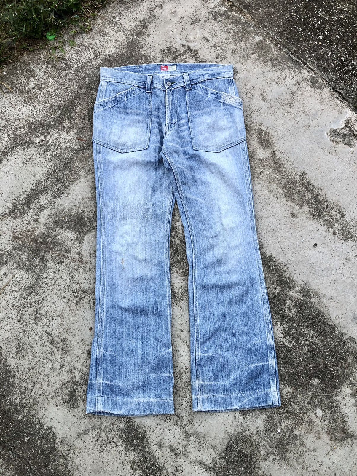 Hypebeast FLARED⚡️⚡️VINTAGE GL HEART BAKERPANT MILITARY STYLE Size US 34 / EU 50 - 1 Thumbnail