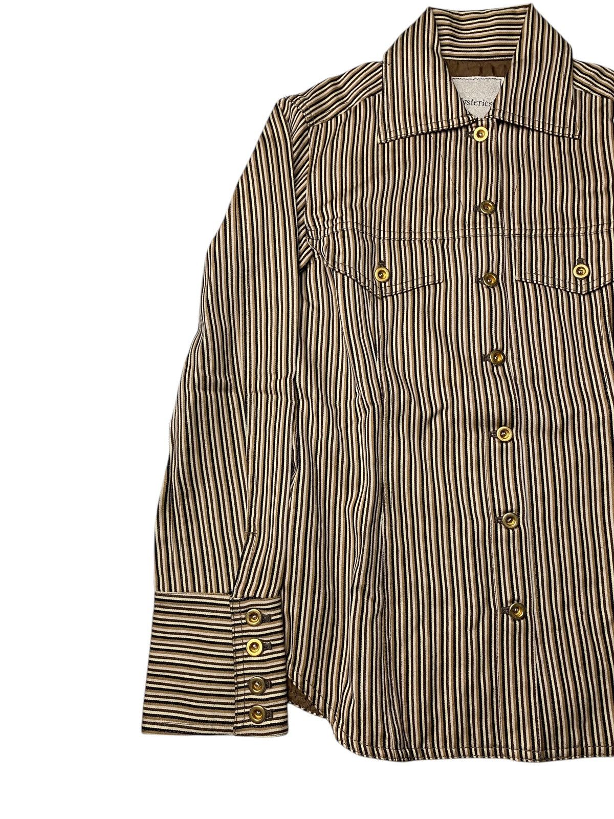 Hysteric Glamour 1990's Hysteric Glamour Tuxedo Gold Button Shirts Size US S / EU 44-46 / 1 - 3 Thumbnail