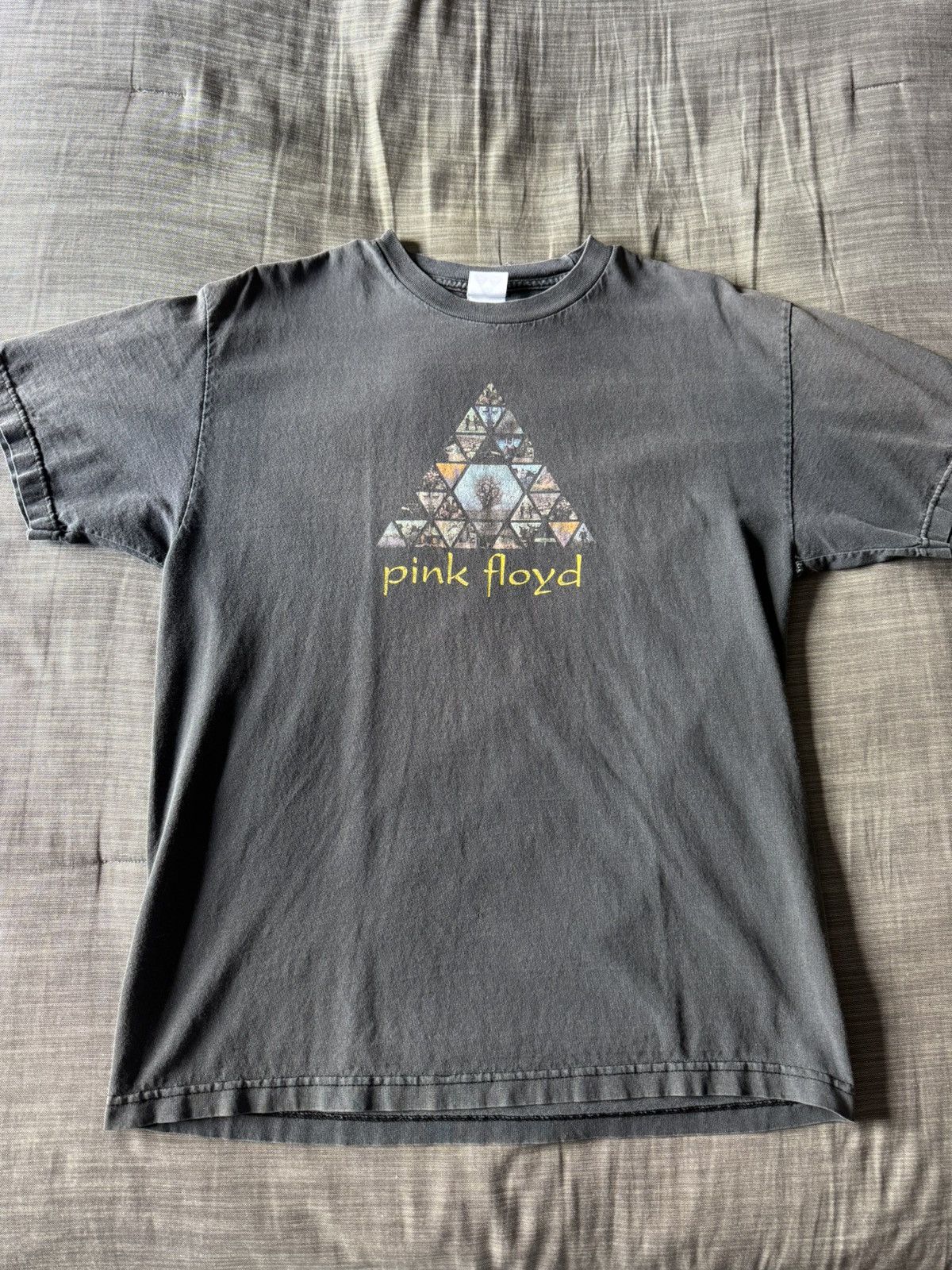 Vintage Faded Black Pink Floyd Tee