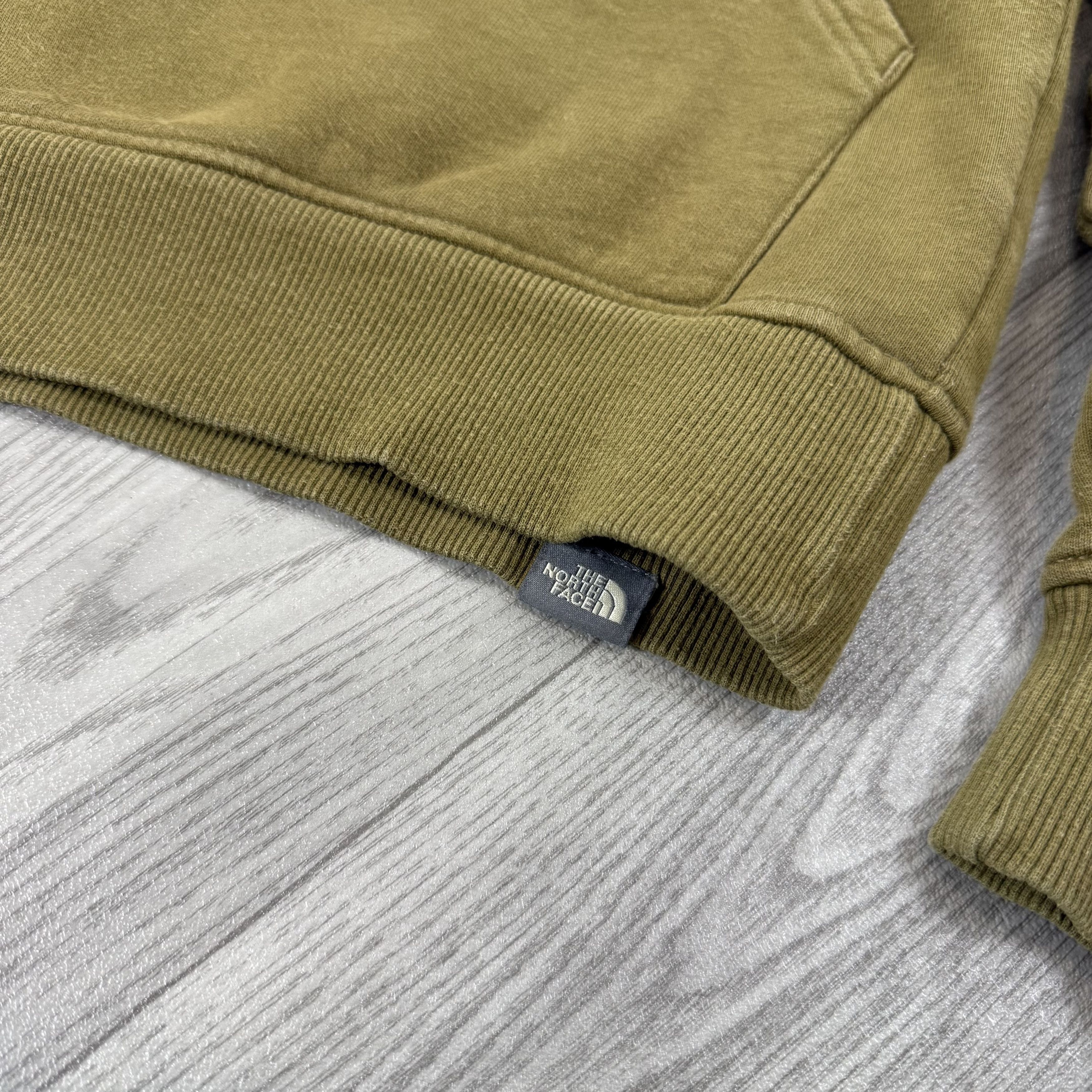 The North Face The North Face Embroidered Khaki Hoodie Hooded Sweat Size US S / EU 44-46 / 1 - 7 Thumbnail