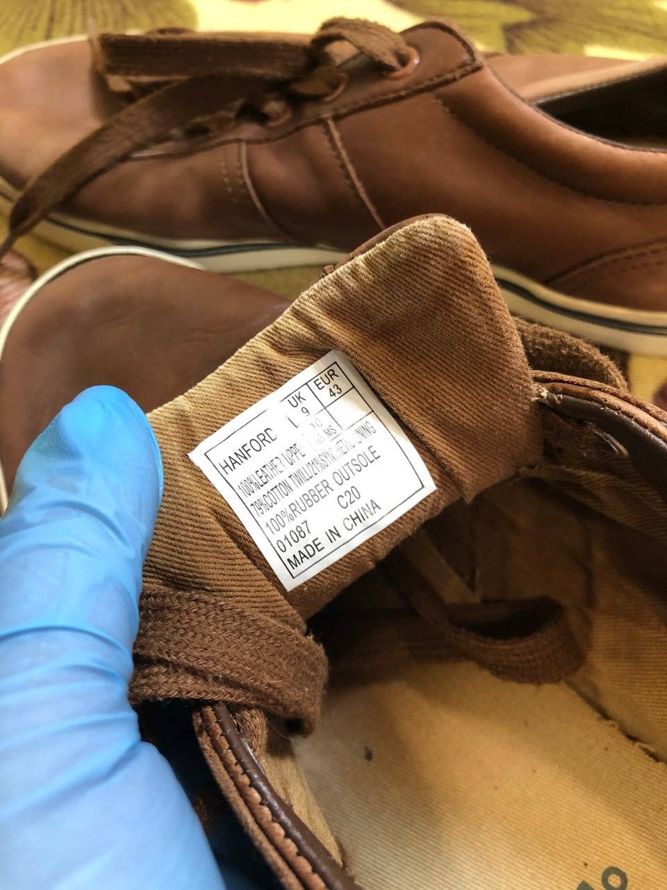 Polo Ralph Lauren Polo Ralph Lauren Hanford Sneakers Mens Brown Leather Size US 10 / EU 43 - 2 Thumbnail