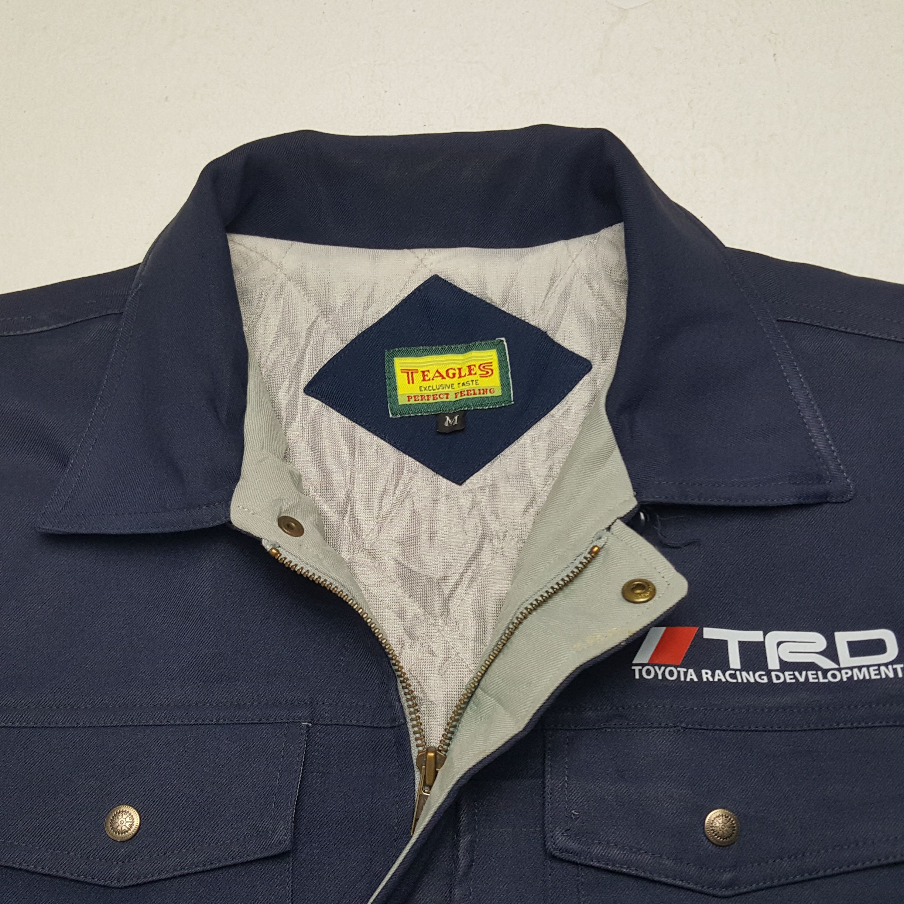Japanese Brand × Vintage Vintage TRD Toyota Racing Worker Custom Art Winter Jacket Size US M / EU 48-50 / 2 - 5 Thumbnail
