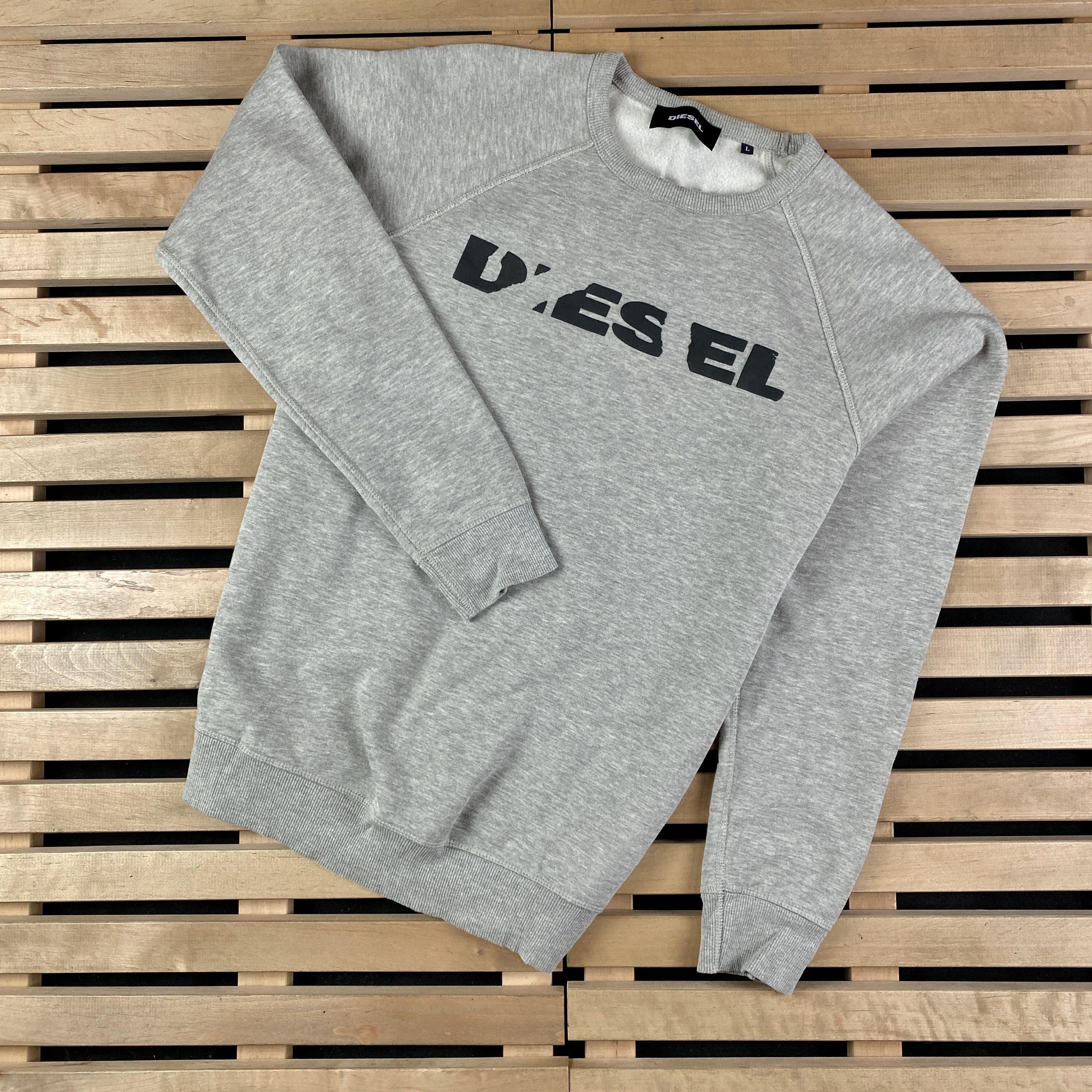Diesel Mens Sweatshirts Diesel Size L Cotton Size US L / EU 52-54 / 3 - 1 Thumbnail