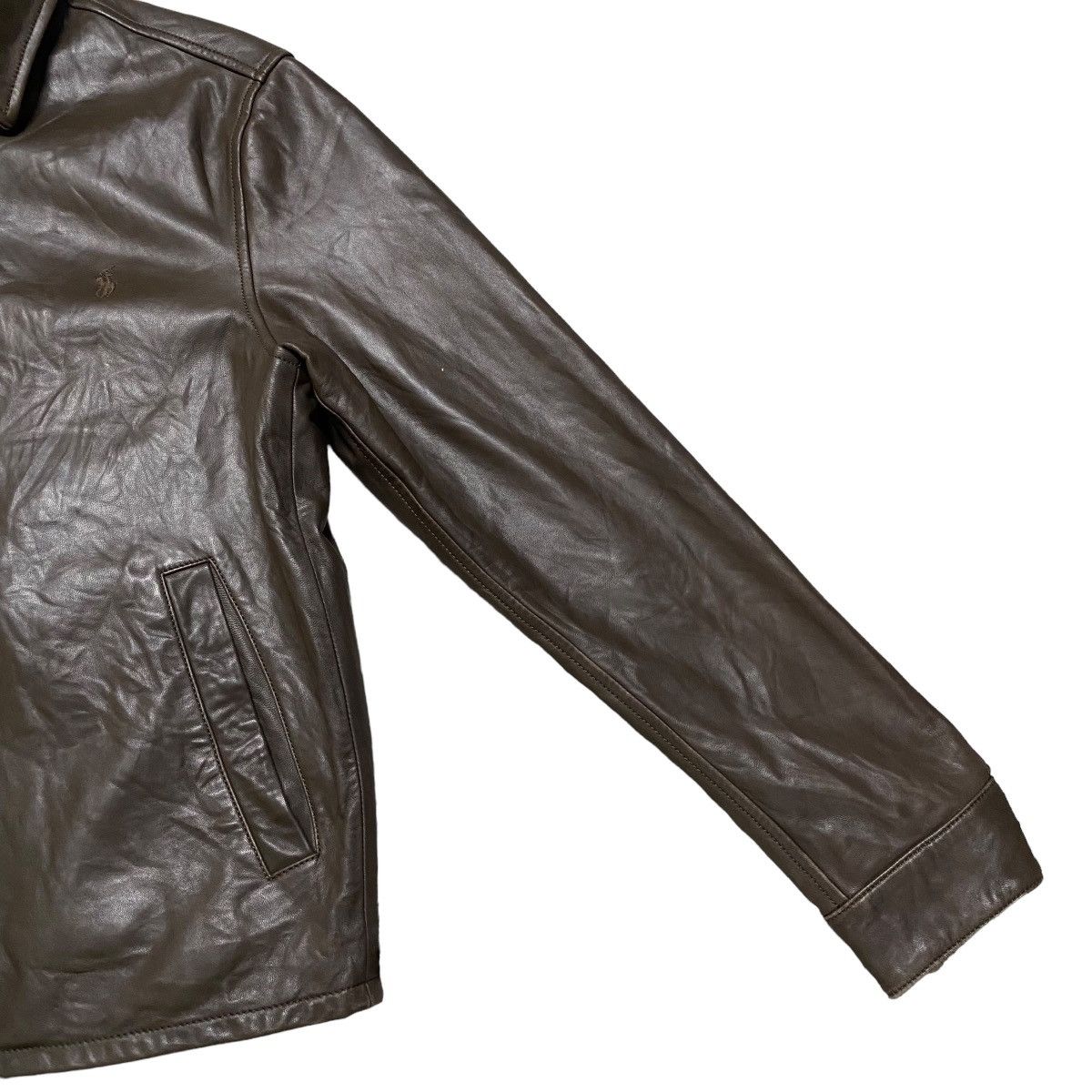 Polo Ralph Lauren Vintage Polo Ralph Lauren Leather Jacket Small Poney Size US S / EU 44-46 / 1 - 3 Thumbnail