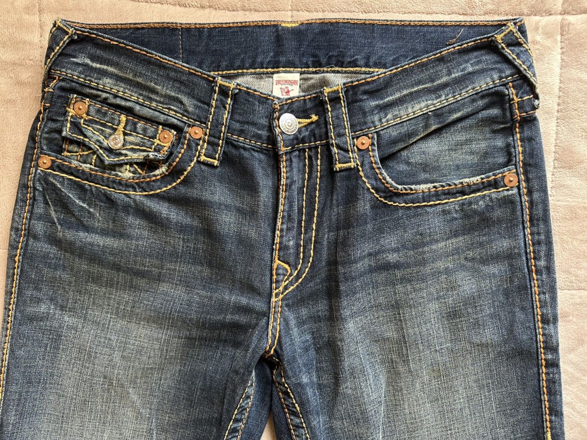 True Religion Straight Flap Big T Jean Size US 31 - 5 Thumbnail