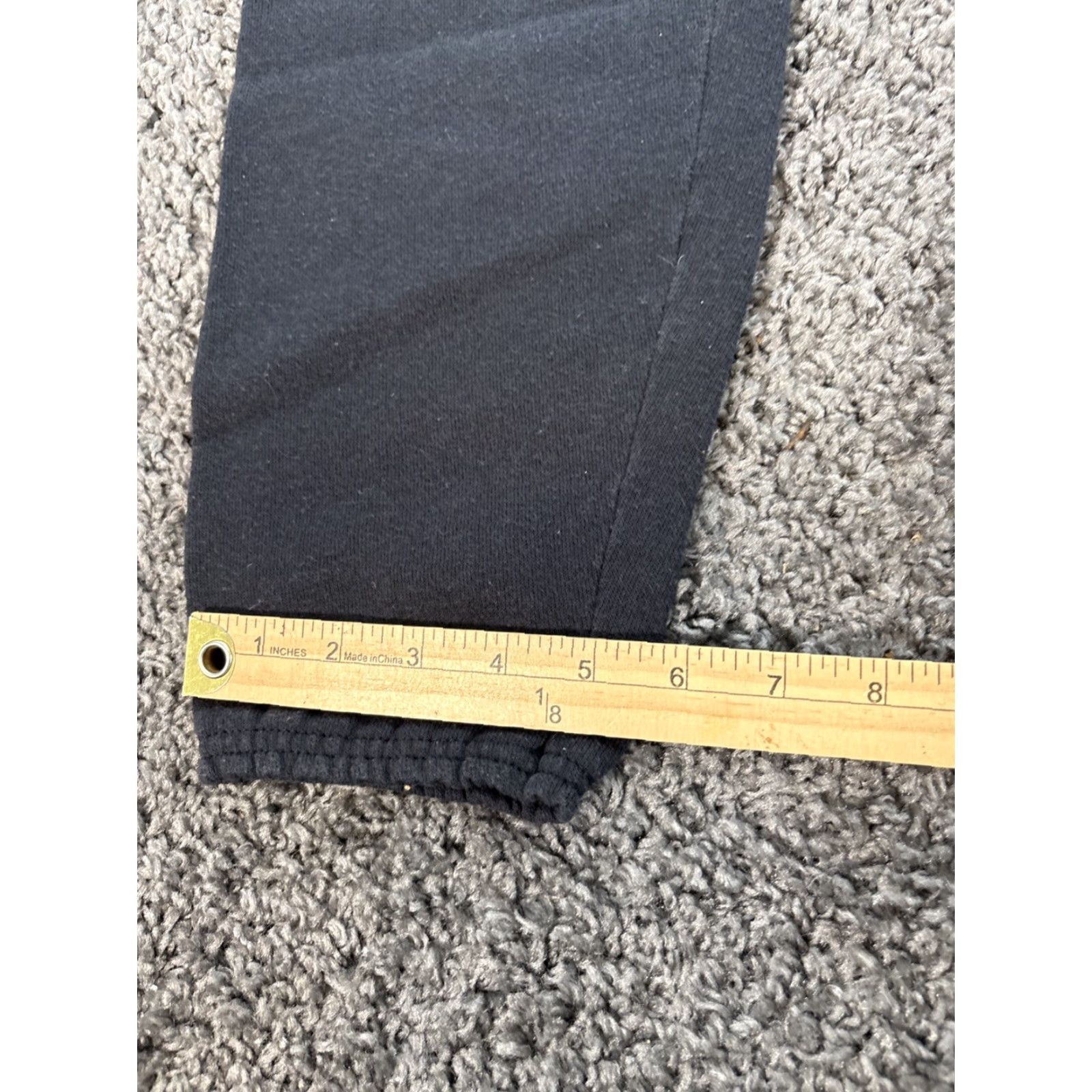 Tultex VINTAGE Tultex Sweatpants Mens 90s Black Adult L Pants Cotton Baggy Sweatpants Men Size US 33 - 3 Thumbnail