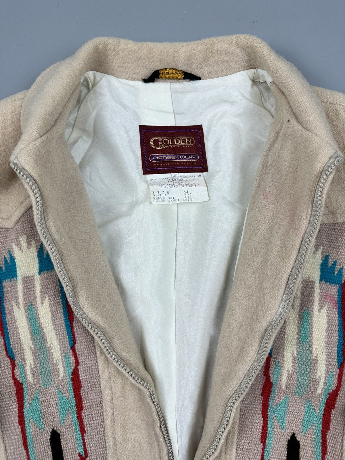 Vintage Vintage Golden Collection Pioneerwear Chimayo Jacket Size US L / EU 52-54 / 3 - 9 Thumbnail