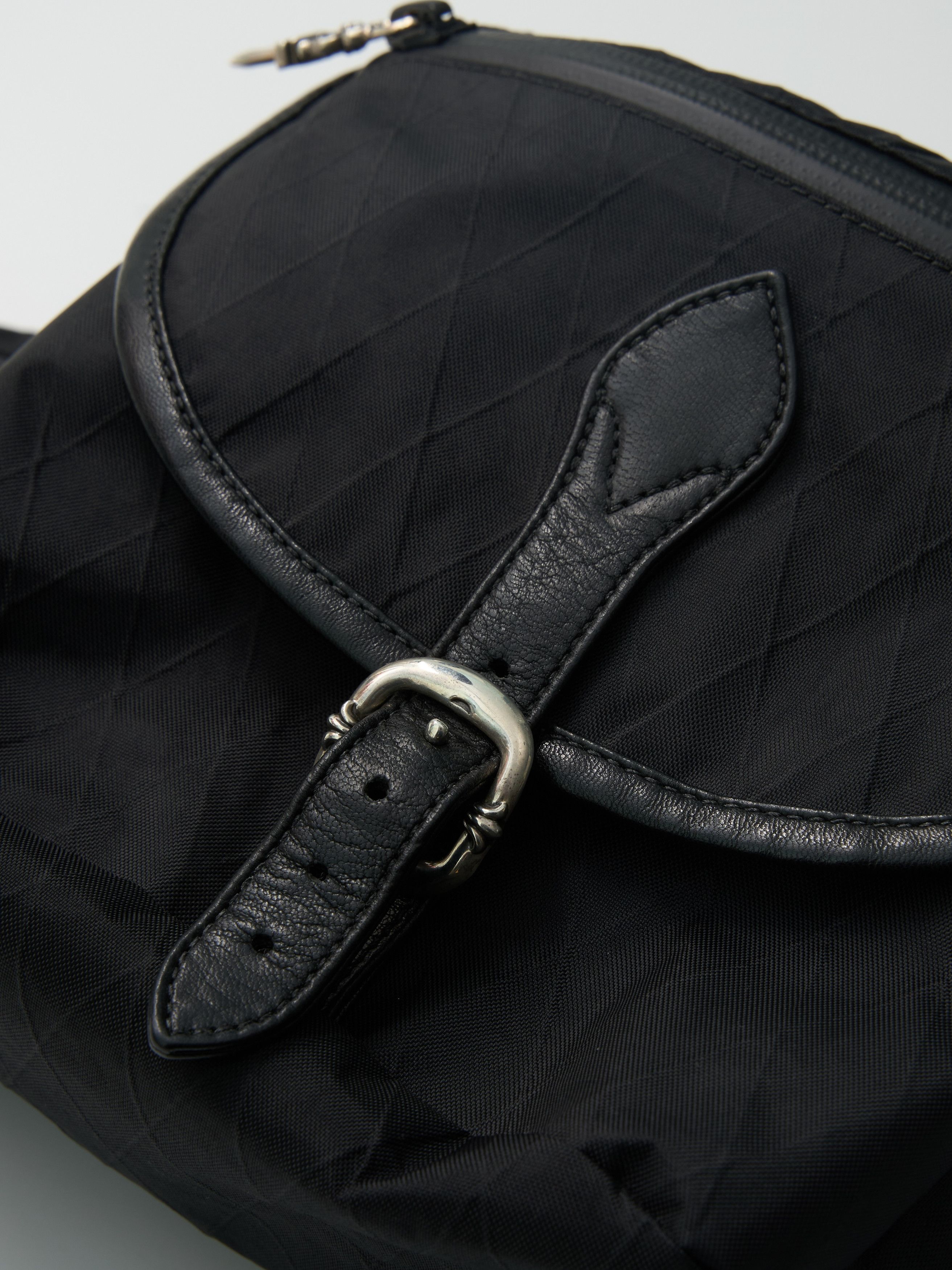 CHROME HEARTS SNAT PACK XPAC NYLON MESH BAG BLACK