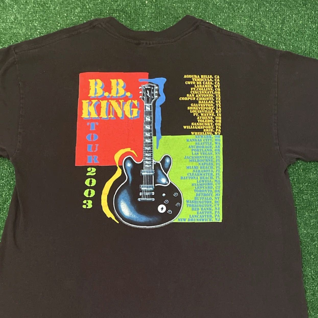 Vintage VINTAGE BB King Blues Rock Concert Tour VTG 2003 Pop Art Tee Shirt Mens L Black 90s Shirt Mens L Size US L / EU 52-54 / 3 - 2 Thumbnail