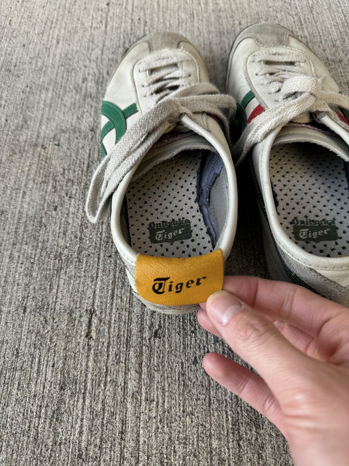 Onitsuka Tiger ONITSUKA TIGER CREAM GREEN “MEXICO 66 DELUXE” Size US 4 / IT 34 - 2 Thumbnail