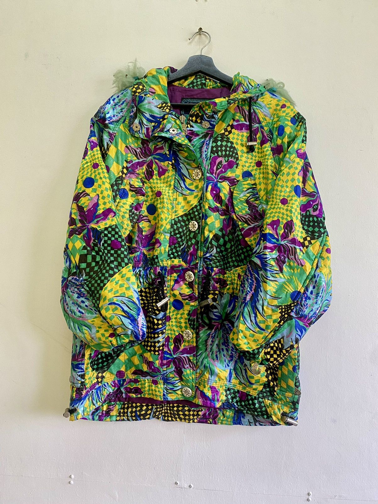 Japanese Brand VINTAGE 80s COURMAYEUR ARCHIVAL SKI JACKET Size US M / EU 48-50 / 2 - 12 Thumbnail