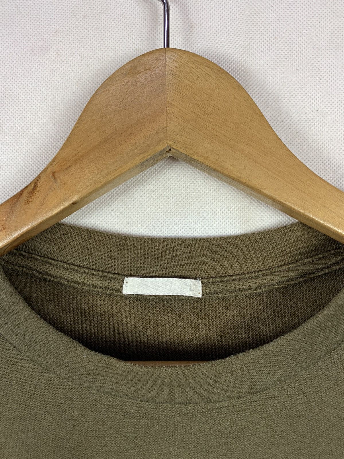 GU Steals! GU Japanese Brand Oversize Plain Pocket Tee Size US L / EU 52-54 / 3 - 5 Thumbnail