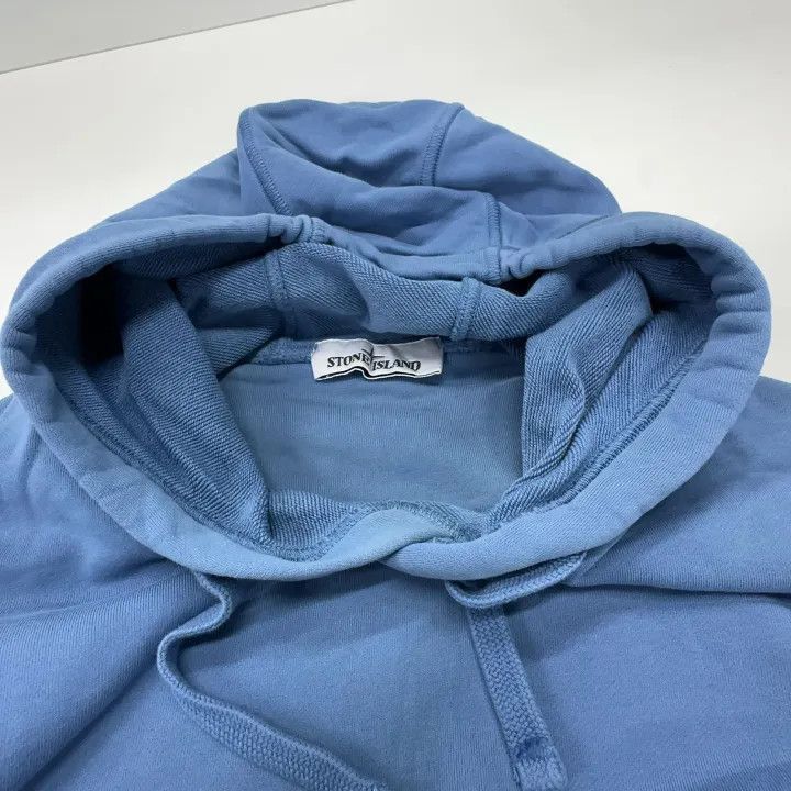 Stone Island Stone Island Blue Logo Hoodie for Men -2506 Size US L / EU 52-54 / 3 - 6 Thumbnail