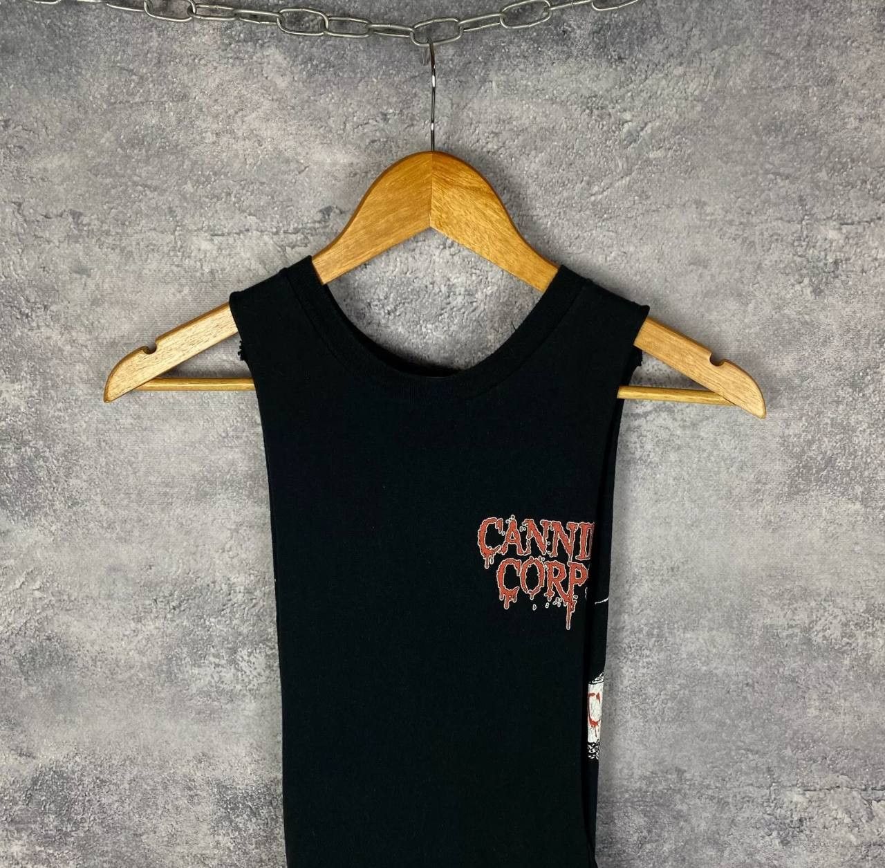 Band Tees Cannibal Corpse Tank Top Men's Size 2XL Black Sleeveless ` Size US XXL / EU 58 / 5 - 2 Thumbnail