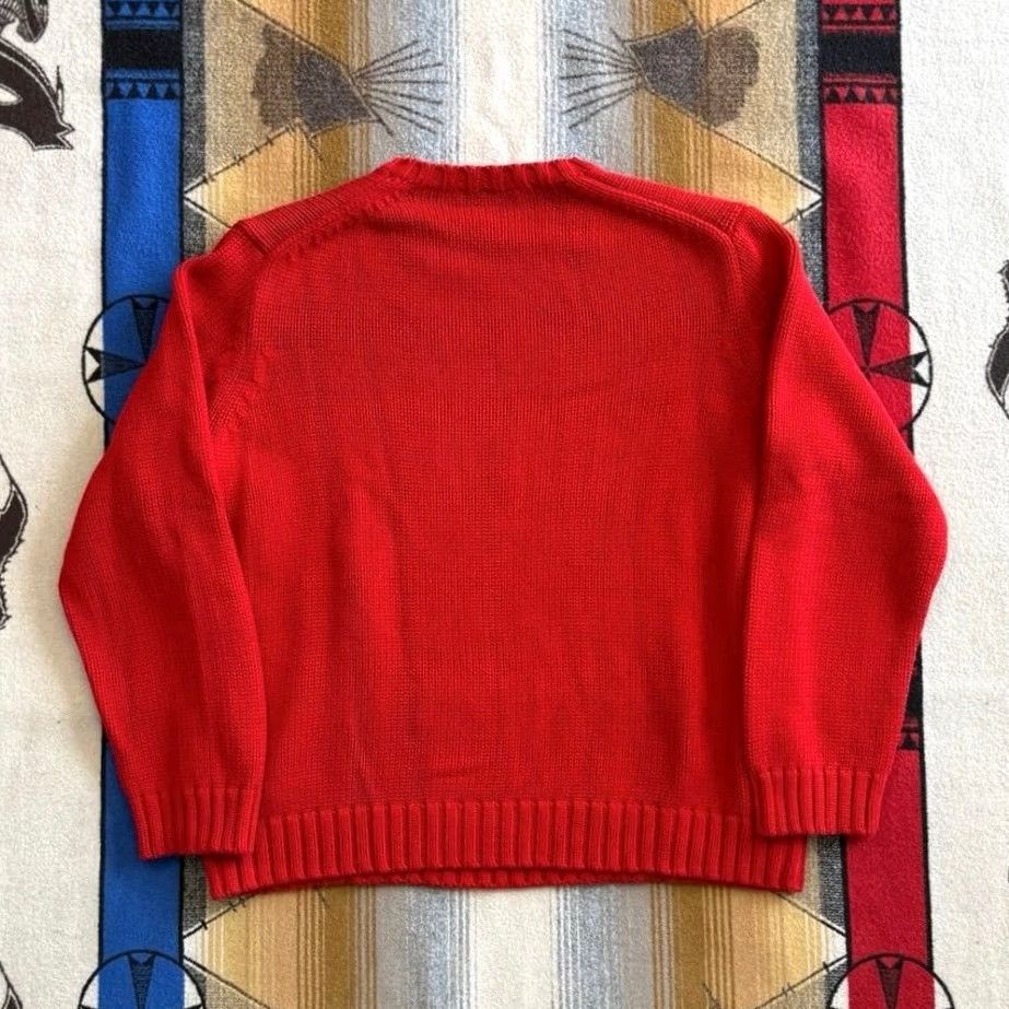 J.Crew J.Crew Pullover Sweater Adult Large Red Knit Casual Preppy Mens Size US L / EU 52-54 / 3 - 4 Thumbnail