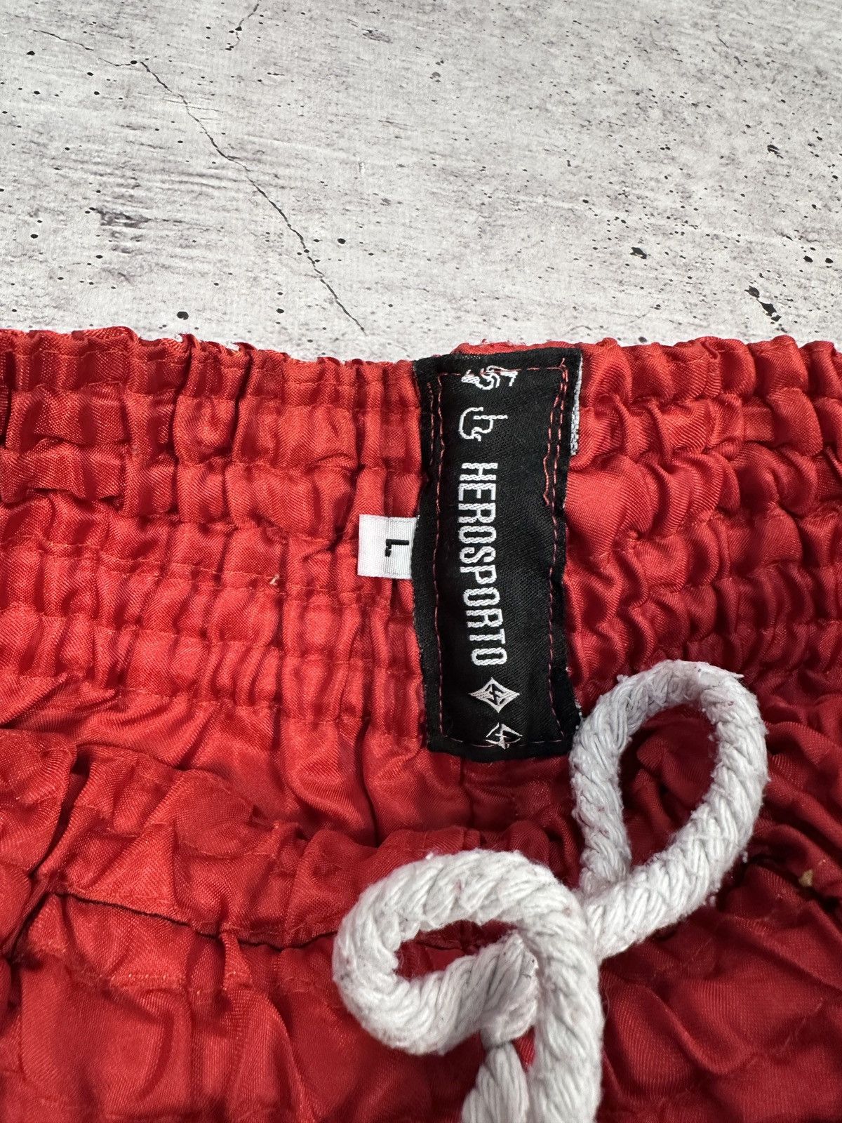 Other Combat Academy Muay Thai Boxing Shorts Satin Red/Gold Stars Size US 32 / EU 48 - 6 Thumbnail